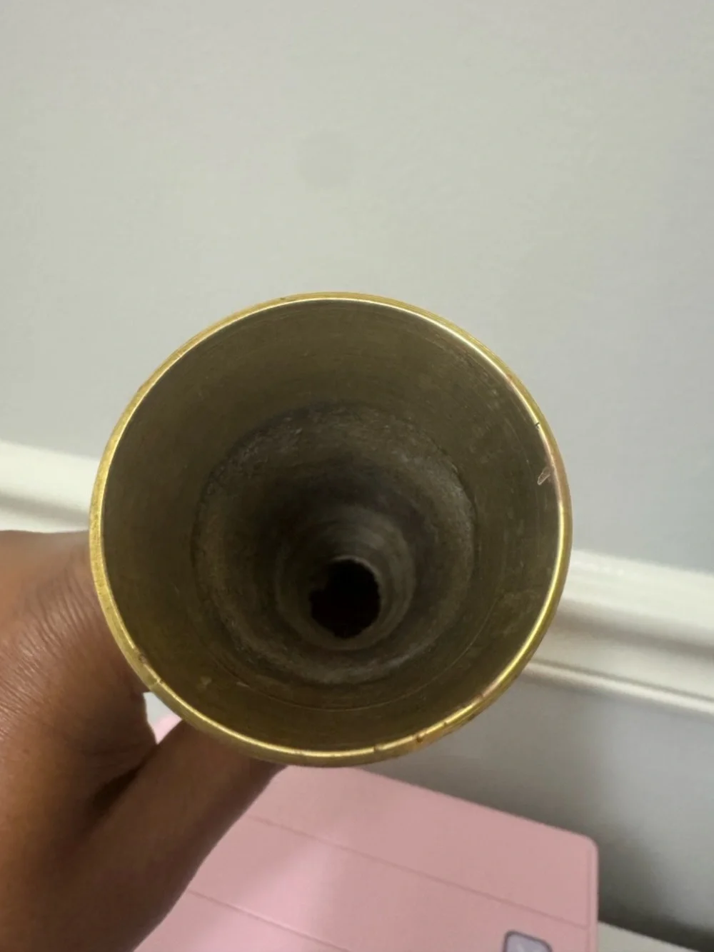 Brass Engraved Decorative Vase